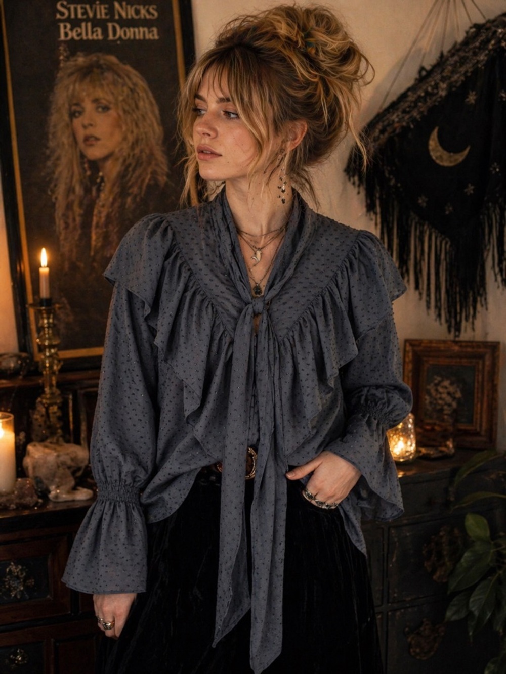 Topshop Ruffle Blouse - Picture 5 of 15